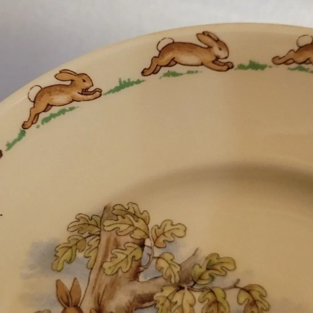 Bunnykins  Picnic by the Lake  Royal Doulton Barbara Vernon